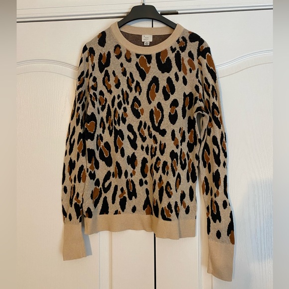 Target - Animal Print Sweater - Picture 1 of 9